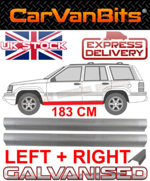 For Jeep Grand Cherokee Z Zj 91 99 Sill Repair Body Rust Outer Panel Pair 373526950141