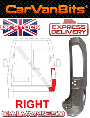 For Mercedes Sprinter 96 06 Rear Door Repair Body Corner Pillar Panel Sill Right 374438029311