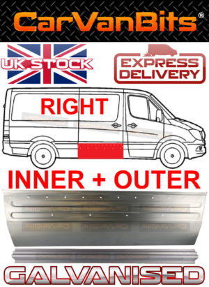 For Mercedes Sprinter Vw Crafter 06 18 Side Sliding Door Repair Body Rust Panel 374406755771