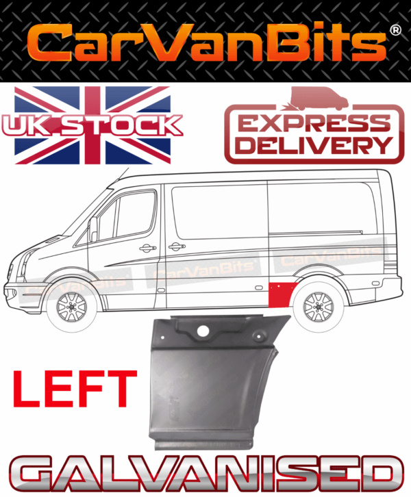 For Mercedes Sprinter Vw Crafter Mwb 06 18 In Front Rear Wheel Arch Repair Panel 375175709491