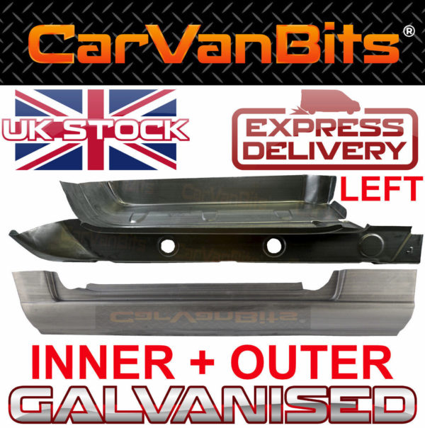 For Mercedes Sprinter Vw Lt 95 06 Doorstep Sill Inner Outer Repair Panel Left 374938424221