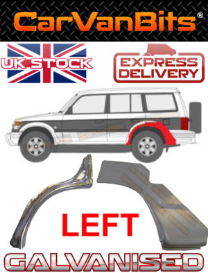 For Mitsubishi Pajero 2 91 99 5 Door Rear Wheel Arch Wing Repair Body Panel Left 374409358611