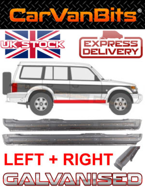 For Mitsubishi Pajero V20 92 99 5 Door Full Sill Repair Body Rust Outer Panel 373993698351