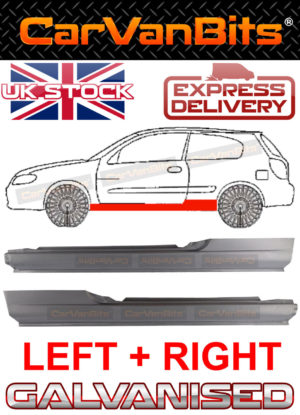 For Nissan Almera N15 95 00 3 Door Full Sill Repair Body Rust Outer Panel Pair 374184582401