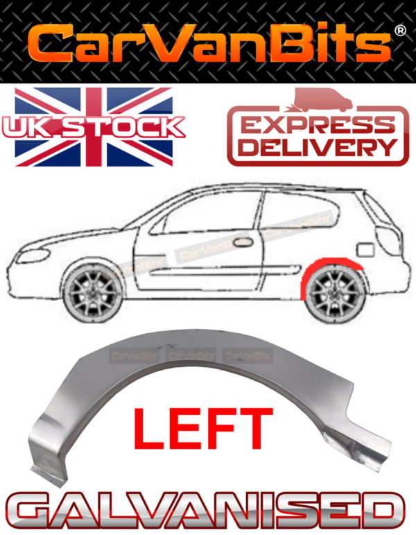 For Nissan Almera N15 95 00 3 Door Rear Wheel Arch Repair Body Rust Outer Panel 374235785831