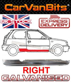 For Nissan Micra K11 3 Door 92 03 Full Sill Repair Body Rust Outer Panel Right 374374902131