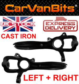 For Porshe Cayenne 2002 2010 Front Steering Knuckle Wheel Suspension Pair 375652816401