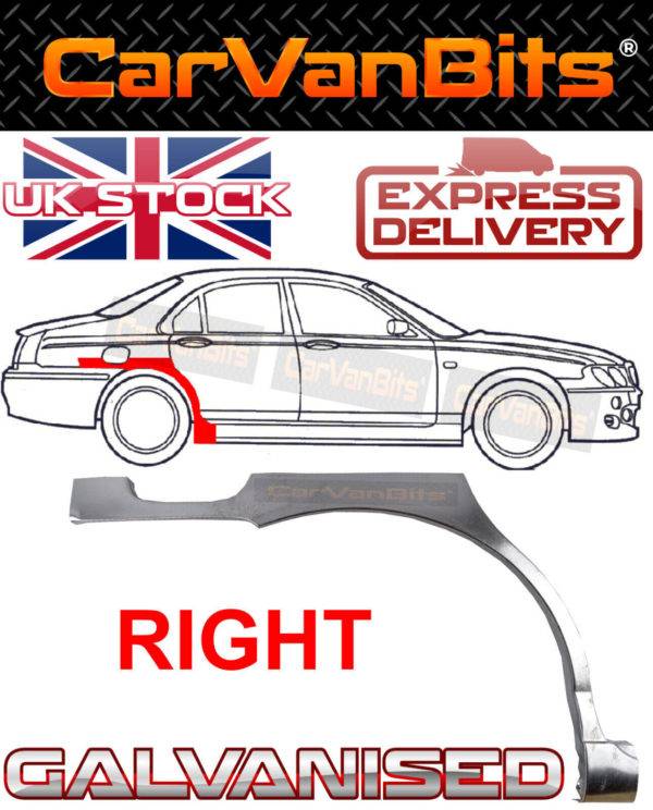 For Rover 75 Mg Rj 99 05 Rear Wheel Arch Sill Repair Body Rust Outer Panel Right 374226366471