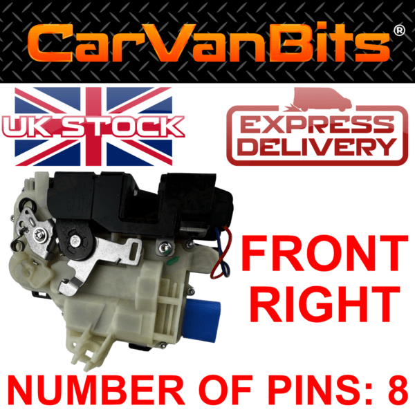 For Skoda Fabia 6y 1999 2007 Front Door Central Interior Inner Lock Actuator 375597581921