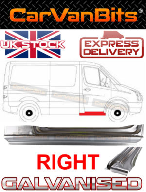 For Sprinter Vw Crafter 06 18 Under Front Door Sill Doorstep Repair Panel Right 374065411191