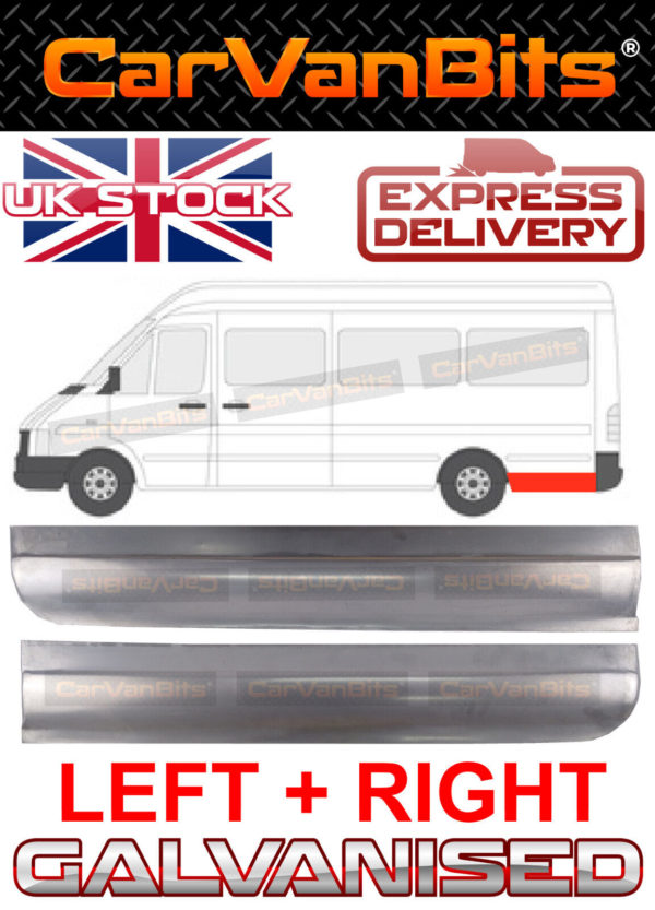 For Sprinter Vw Lt 95 06 Lwb Behind Rear Wheel Arch Repair Body Panel Low Pair 374184682381