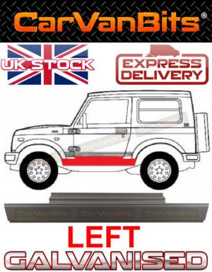 For Suzuki Samurai 81 98 Lower Sill Repair Body Rust Outer Panel Left Galvanised 374087692431