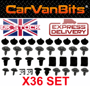 For Toyota Avensis T25 03 08 Undertray Under Engine Cover Clip Kit Fixing Clips 375424828061