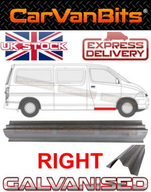 For Toyota Hiace Hi Ace 95 06 Front Sill Repair Doorstep Body Rust Panel Right 374085777351