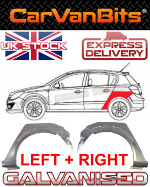 For Vauxhall Astra H 5 Door 03 12 Rear Wheel Arch Repair Body Rust Outer Panel 2 374386980551