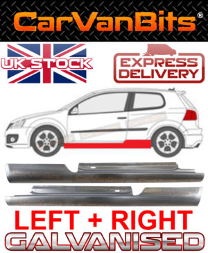 For Vw Golf 5 V 03 09 3 Door Hatchback Full Sill Repair Body Rust Panel Pair 374376215441