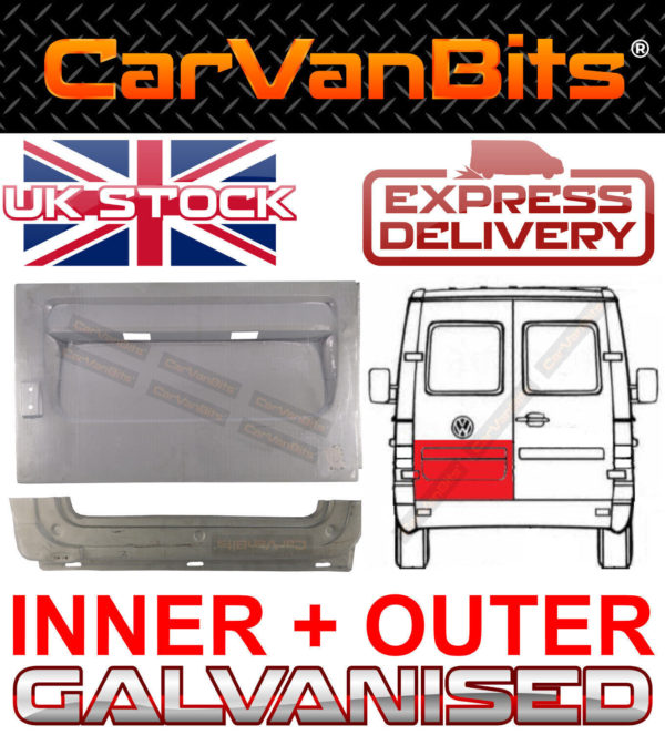 For Vw Lt Mercedes Sprinter 96 06 Rear Door Repair Rust Body Panel Sill X2 373173801111