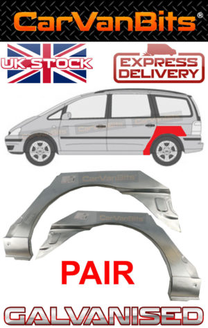 For Vw Sharan Seat Alhambra Ford Galaxy 95 10 Rear Wheel Arch Repair Body Panel 373842001131