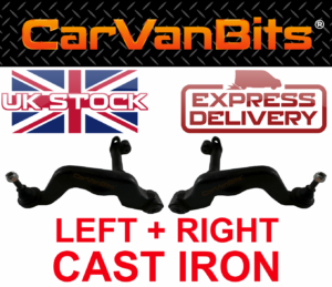 For Vw Transporter T4 90 3 Suspension Control Arm Wishbone Front Upper Top Pair 375003659631