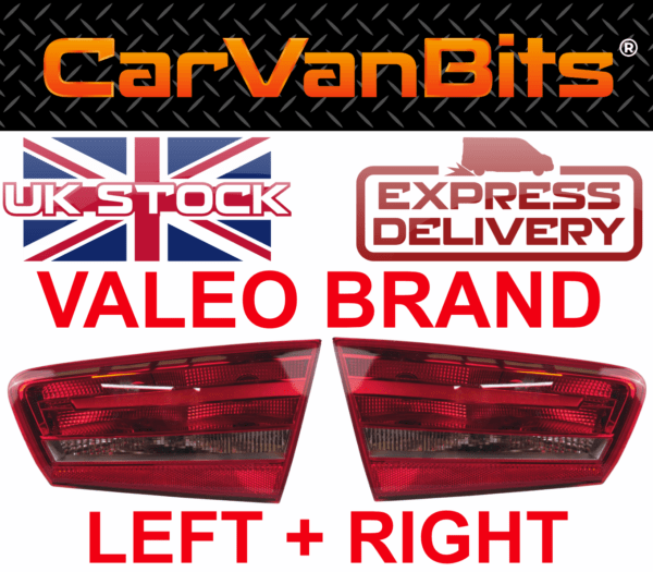 For Audi A6 C7 Saloon 11 14 Rear Inner Brake Back Stop Tail Light Lamp Valeo X2 375306460542