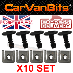 For Audi A8 D3 2003 2010 Undertray Under Engine Cover Kit Clip Fixing Clips 375528298442