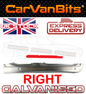 For Bmw 3 E36 90 00 Saloon Estate Full Sill Repair Rust Body Outer Panel Right 373795163042