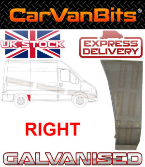 For Ducato Boxer Relay Jumper Swb 94 06 In Front Of Rear Wheel Arch Repair Panel 374411440132