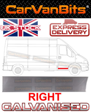 For Fiat Ducato Boxer Relay Jumper 94 06 Front Door Repair Outer Body Panel Sill 374185757332