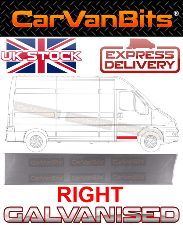 For Fiat Ducato Boxer Relay Jumper 94 06 Front Door Repair Outer Body Panel Sill 374185757332