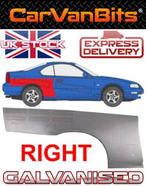 For Honda Prelude Bb 92 96 Rear Wheel Arch Wing Fender Repair Rust Outer Panel 374147707692