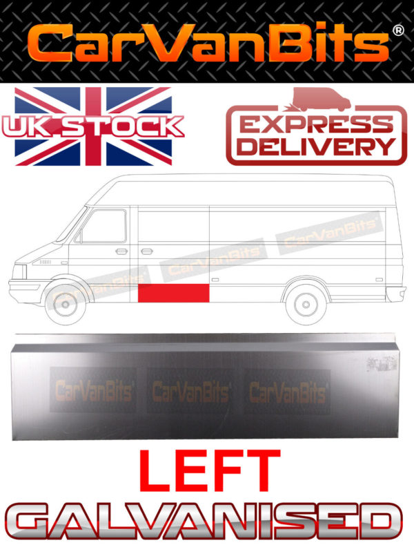 For Iveco Daily 85 99 Side Sliding Door Repair Body Outer Panel Rust Sill Left 374188951622