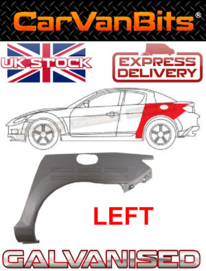 For Mazda Rx8 Rx 8 03 12 Rear Wheel Arch Fender Wing Repair Body Rust Panel Left 374190126102