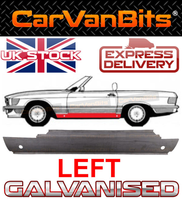 For Mercedes Sl R107 Cabrio Convertible 71 89 Full Sill Repair Body Panel Ns 374449023862