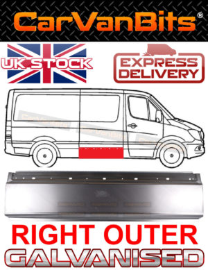 For Mercedes Sprinter Vw Crafter 06 18 Lower Side Sill Body Repair Panel Right 373399262522