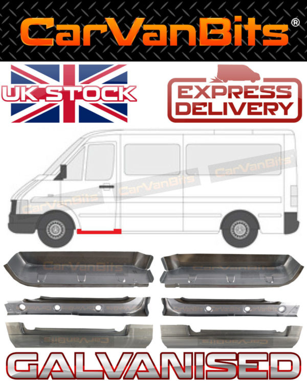 For Mercedes Sprinter Vw Lt 95 06 Doorstep Sill Inner And Outer Repair Panel X6 374064977502