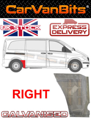 For Mercedes Vito Viano W639 Swb Lwb 03 14 Front Of Rear Wheel Arch Repair Panel 374376148732