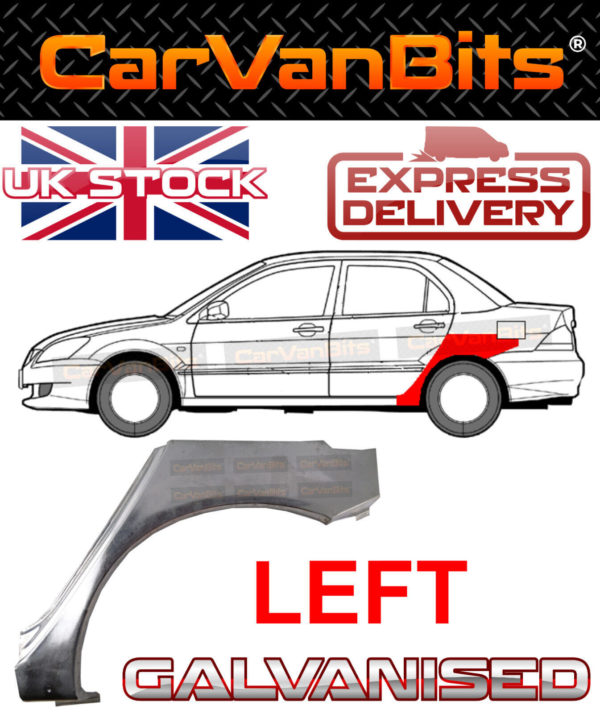 For Mitsubishi Lancer 03 08 Rear Wheel Arch Repair Body Outer Panel Fender Left 374190138732