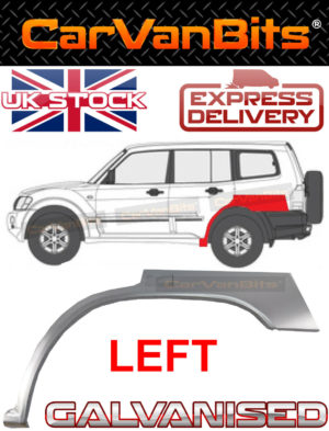 For Mitsubishi Pajero Pinin 98 07 5 D Rear Wheel Arch Repair Panel Fender Left 374023893892