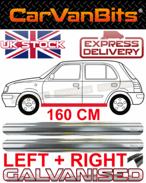 For Nissan Micra K11 35 Door 92 03 Sill Repair Body Rust Outer Panel Pair 375301970922