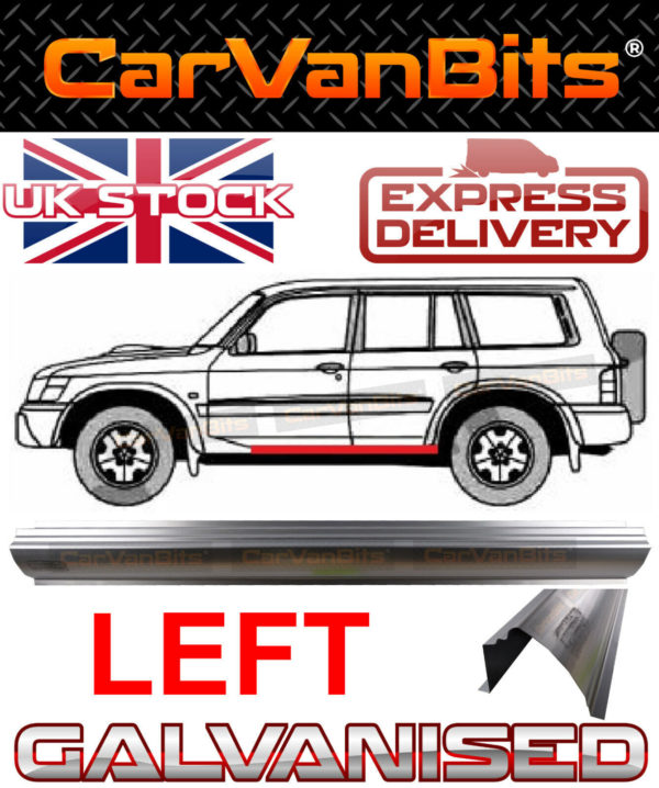 For Nissan Patrol Y61 Gy61 97 09 Sill Repair Body Rust Outer Panel Galvanised Le 373577025922