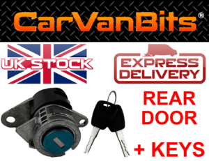 For Peugeot Boxer 2006 2014 Rear Door Lock Set Switch Barrel Key Keys 375669072642