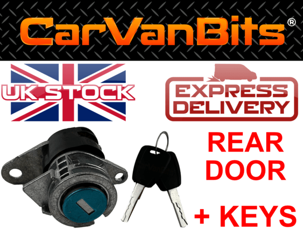 For Peugeot Boxer 2006 2014 Rear Door Lock Set Switch Barrel Key Keys 375669072642