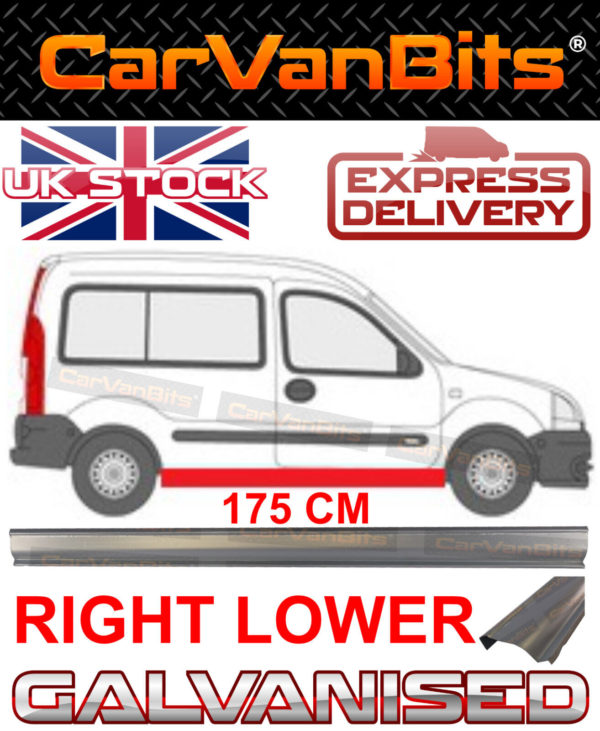 For Renault Kangoo 97 08 Sill Repair Body Rust Outer Lower Panel Right 374374498612