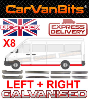 For Sprinter Vw Lt 95 06 Lwb Front Rear Wheel Arch Body Repair Panel Low Set X8 374406553112