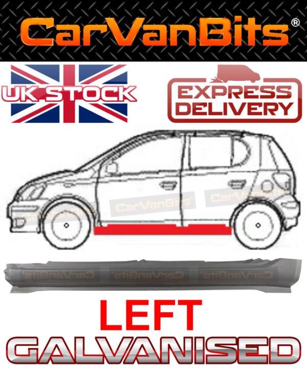 For Toyota Yaris Xp10 99 05 5 Door Full Sill Repair Body Rust Outer Panel Left 374259915842