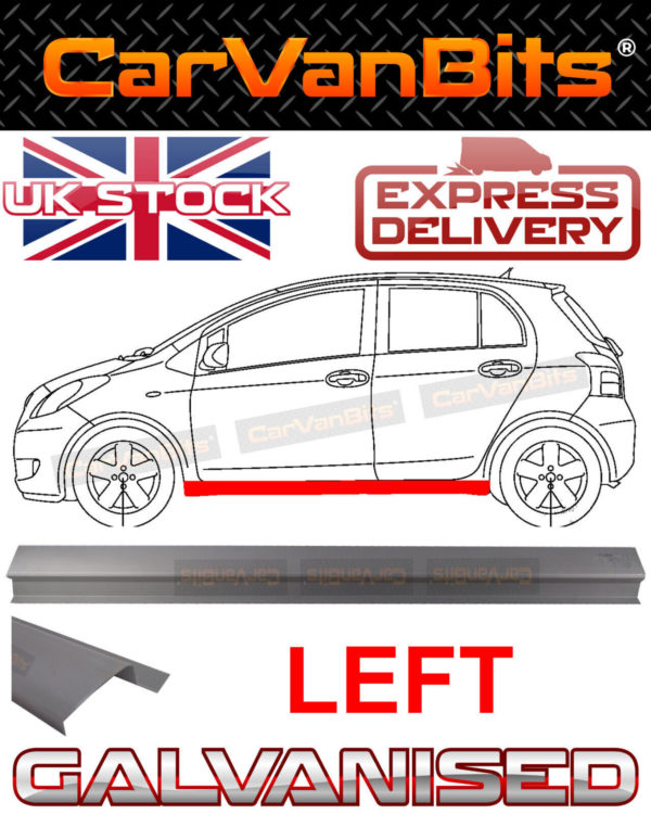 For Toyota Yaris Xp90 06 11 Hb 3 5 Door Sill Repair Body Rust Outer Panel Left 374259915732