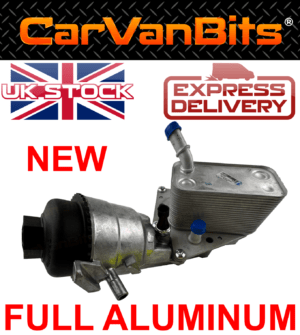 For Vauxhall Astra H 03 14 Signum Engine Oil Cooler Radiator With Filter Housing 375604993002