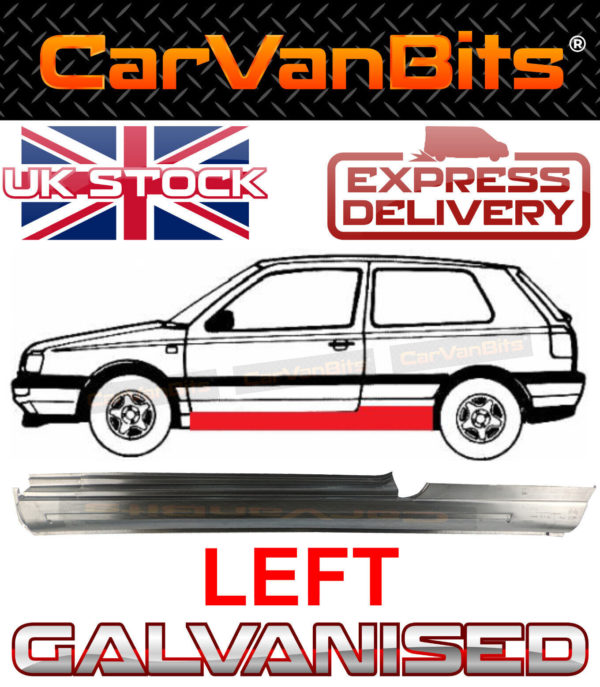 For Vw Golf Mk3 3 Iii 91 99 23 D Hb Estate Cabrio Full Sill Repair Body Panel 373742927132