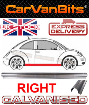 For Vw New Beetle 98 10 Sill Repair Body Rust Outer Panel Galvanised Right 373657325592