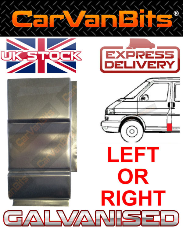 For Vw Transporter T4 90 03 B Post Pillar Side Repair Plating Lower Body Panel 373398577982